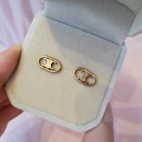 14k 셀루 핀귀걸이