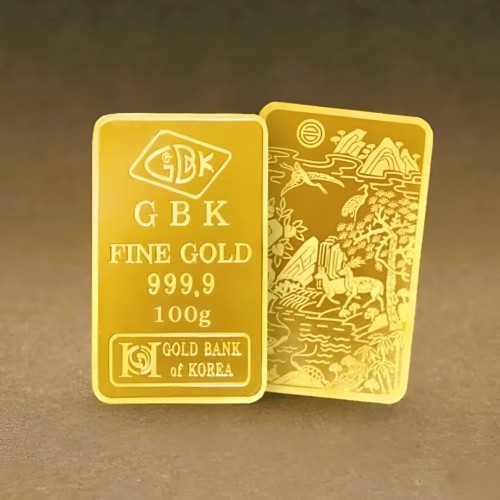 24K 순금 GBK 골드바 100g